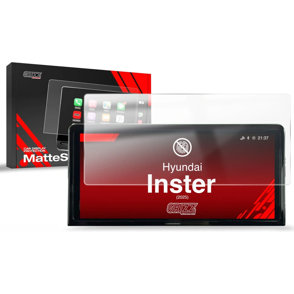 Folia matowa GrizzGlass CarDisplay Protection do Hyundai Inster 10,25" (2025)