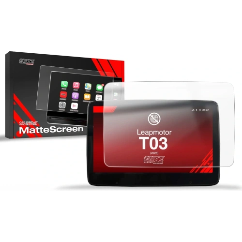 Folia matowa GrizzGlass CarDisplay Protection do Leapmotor T03 10,1" (2025)