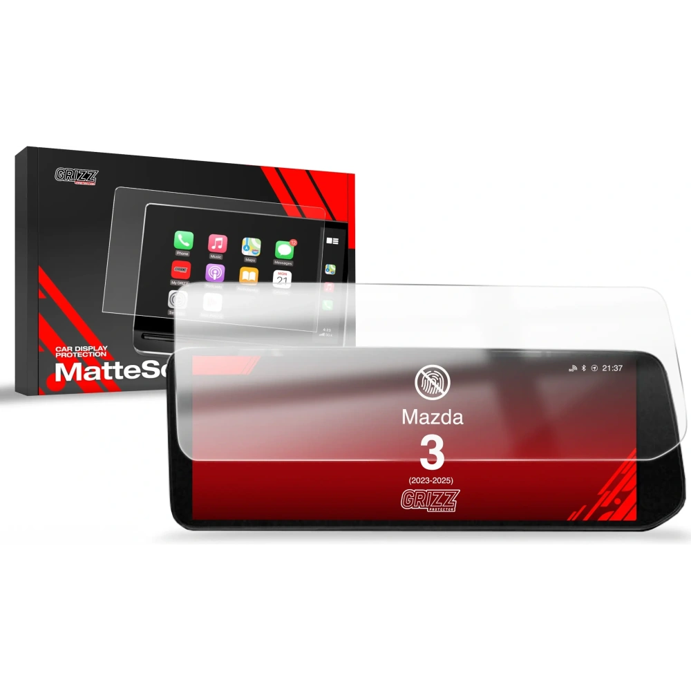 Folia matowa GrizzGlass CarDisplay Protection do Mazda 3 10,25" (2023-2025)