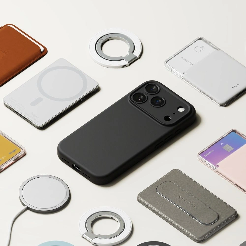 Etui Ringke Silicone Magnetic MagSafe do Apple iPhone 17 Pro Max Black