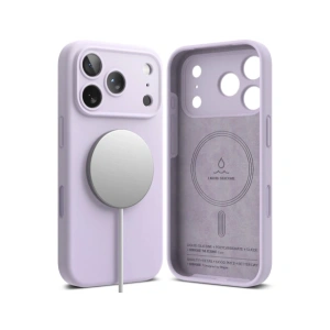 Etui Ringke Silicone Magnetic MagSafe do Apple iPhone 17 Pro Max Light Purple