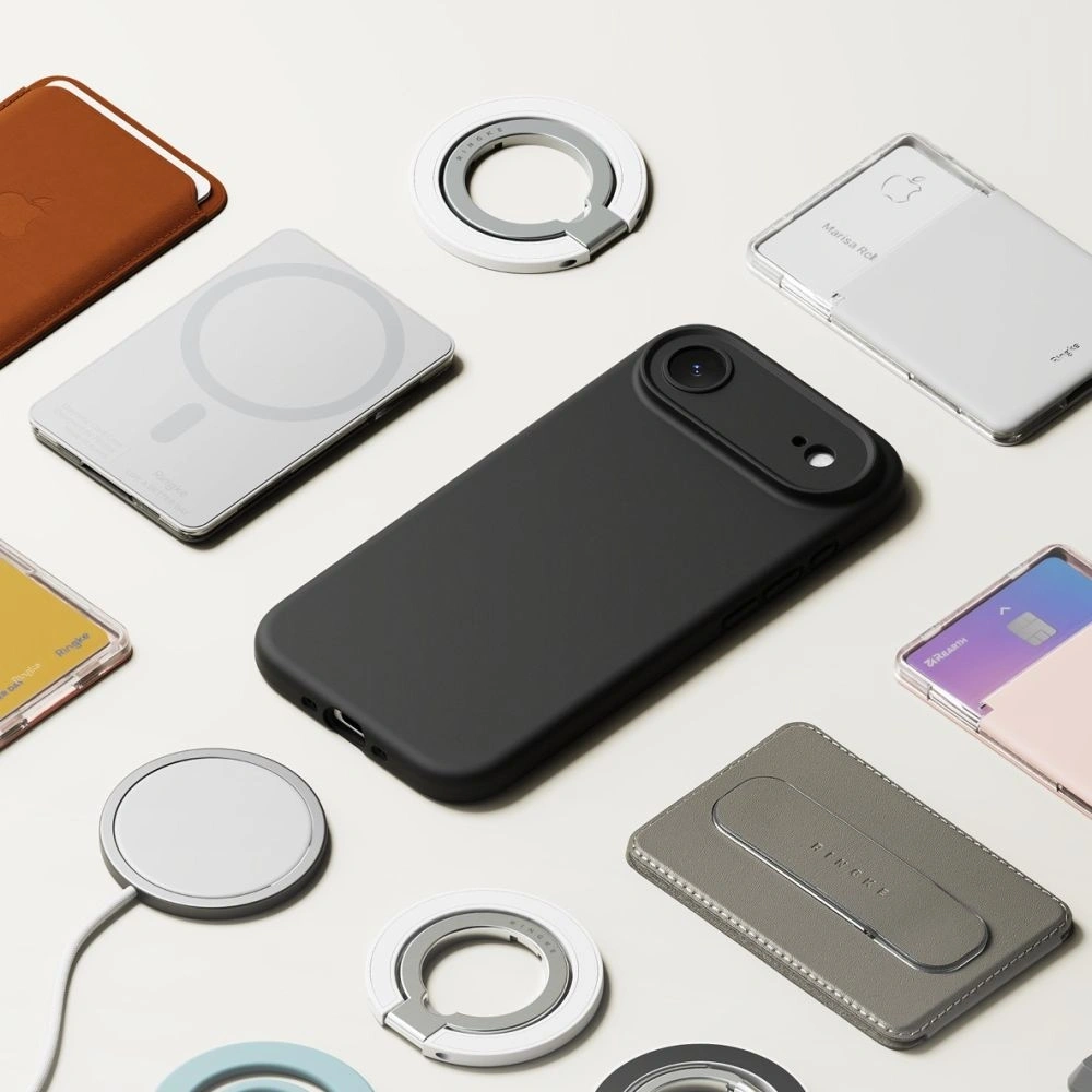 Etui Ringke Silicone Magnetic MagSafe do Apple iPhone Air Black