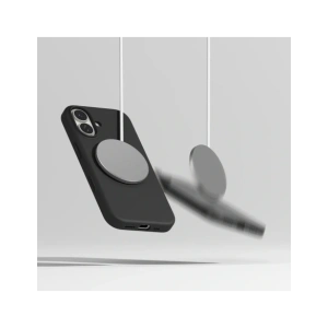 Etui Ringke Silicone Magnetic MagSafe do Apple iPhone 17 Black