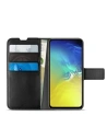 Etui PURO Booklet Wallet Case Samsung Galaxy S10e kártyatartókkal + állvány (fekete)