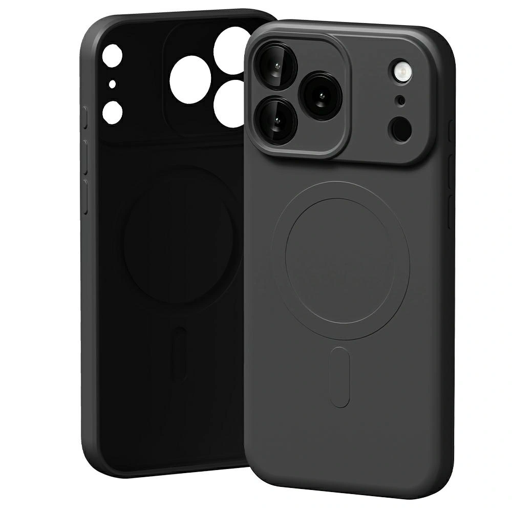 Etui Mercury Semi-Silicone MagSafe do Apple iPhone 17 Pro Max czarny