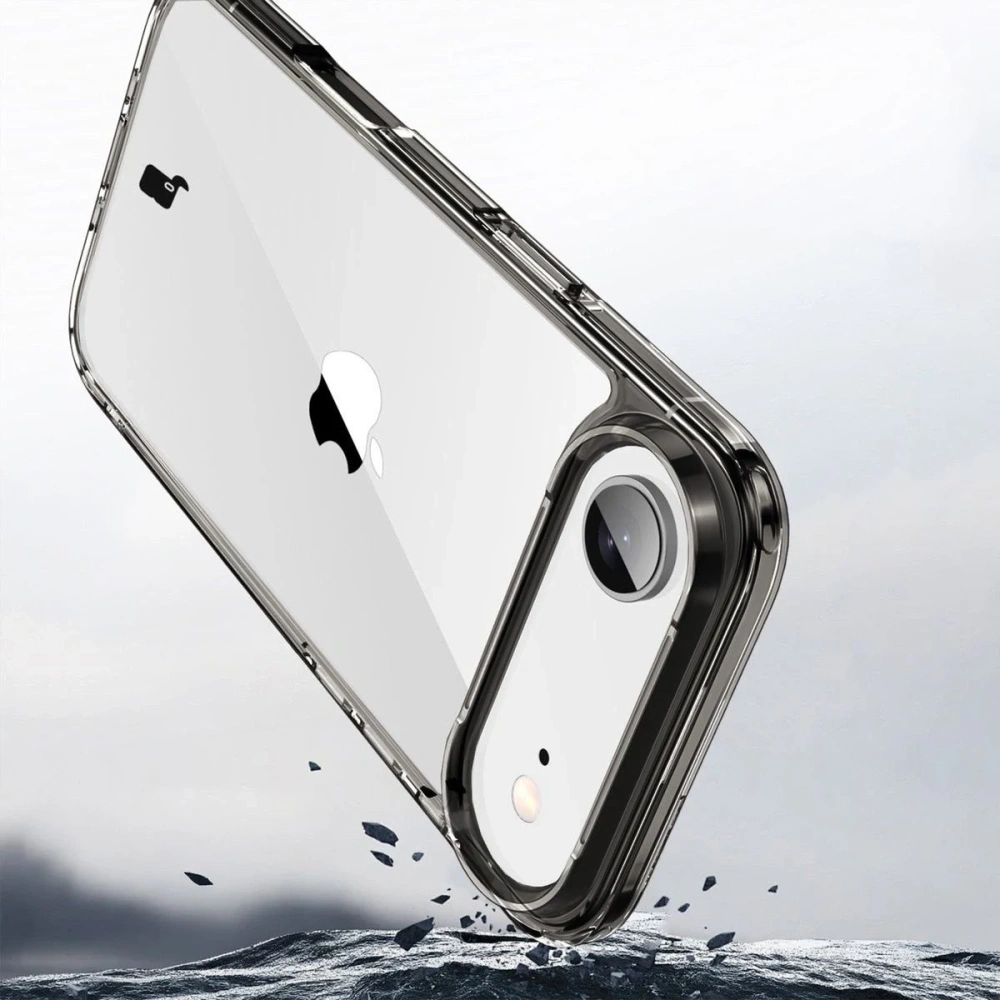 Etui Bizon Case Halo do Apple iPhone Air przydymione-czarne