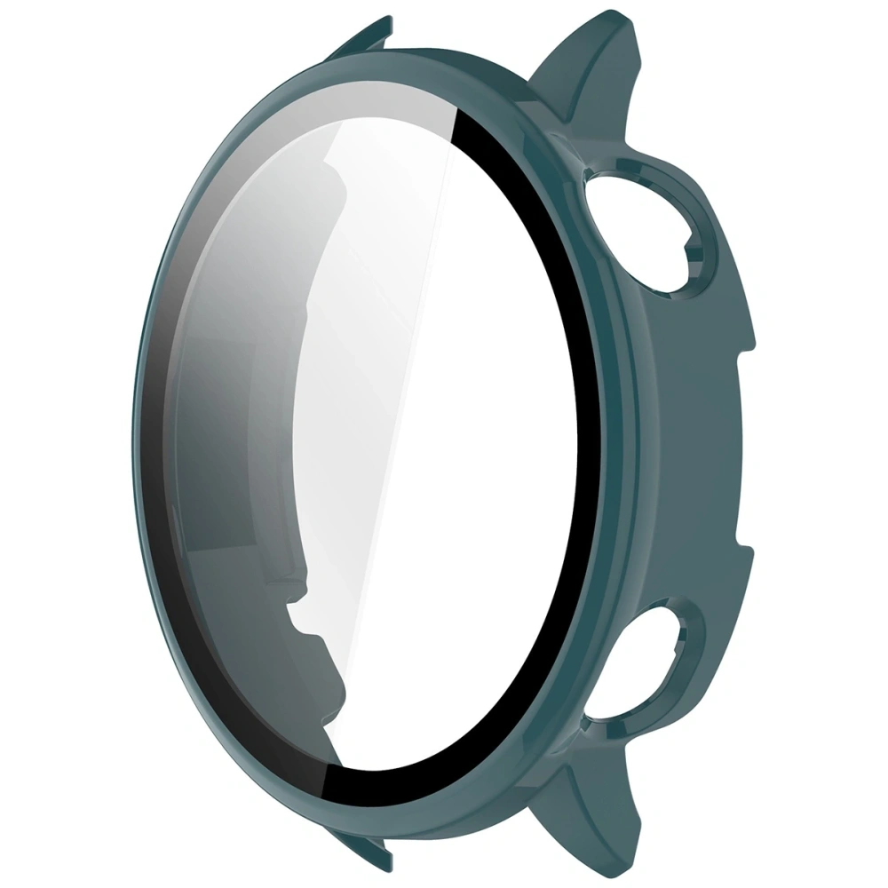 Etui ze szkłem do zegarka Bizon Case+Glass Watch do OnePlus Watch 3 43 mm zielone