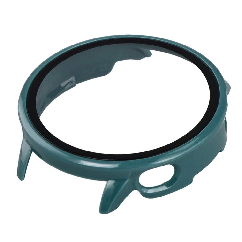 Etui ze szkłem do zegarka Bizon Case+Glass Watch do OnePlus Watch 3 43 mm zielone