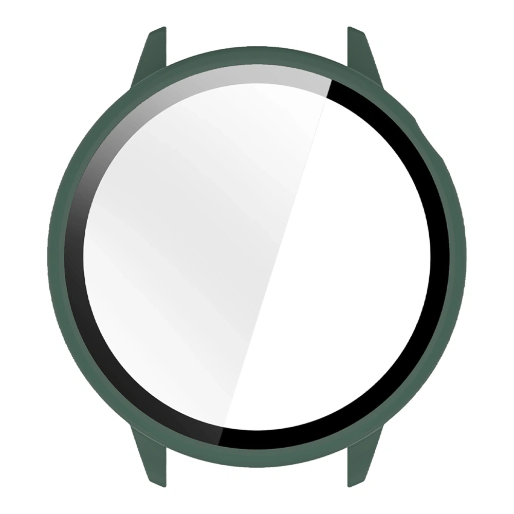 Etui ze szkłem do zegarka Bizon Case+Glass Watch do OnePlus Watch 3 43 mm zielone