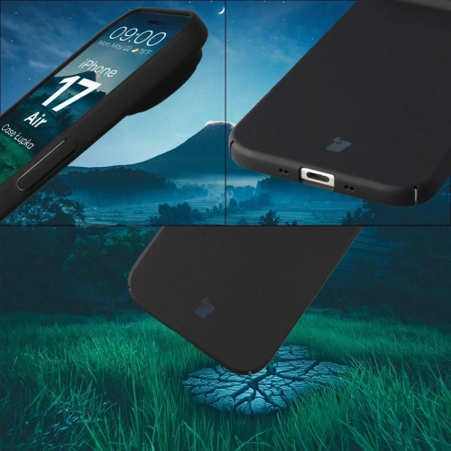 Etui Bizon Case Łupka do Apple iPhone 17 Air czarne