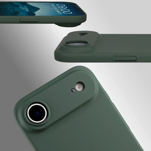 Etui Bizon Case Łupka do Apple iPhone 17 Air zielone