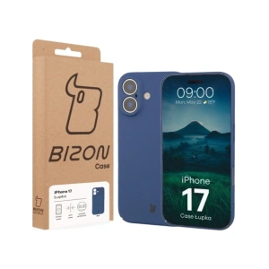 Etui Bizon Case Łupka do Apple iPhone 17 niebieskie