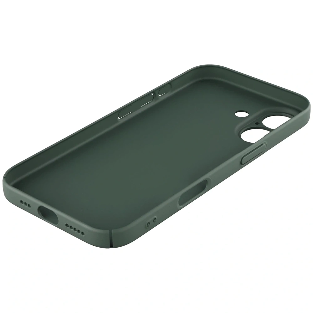 Etui Bizon Case Łupka do Apple iPhone 17 zielone