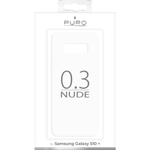 Buy PURO 0.3 Nude Samsung Galaxy S10+ Plus (clear) - PUR018RS - {ean13} - Home Screen Store Europe