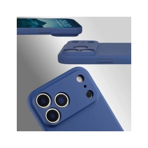 Etui Bizon Case Łupka do Apple iPhone 17 Pro Max niebieskie