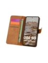 Etui z klapką Bizon Case Pocket do Motorola Moto G86 5G / G86 Power 5G brązowe