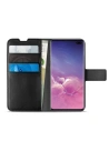 Etui PURO Booklet Wallet Case Samsung Galaxy S10+ Plus z kieszeniami na karty + stand up (czarny)