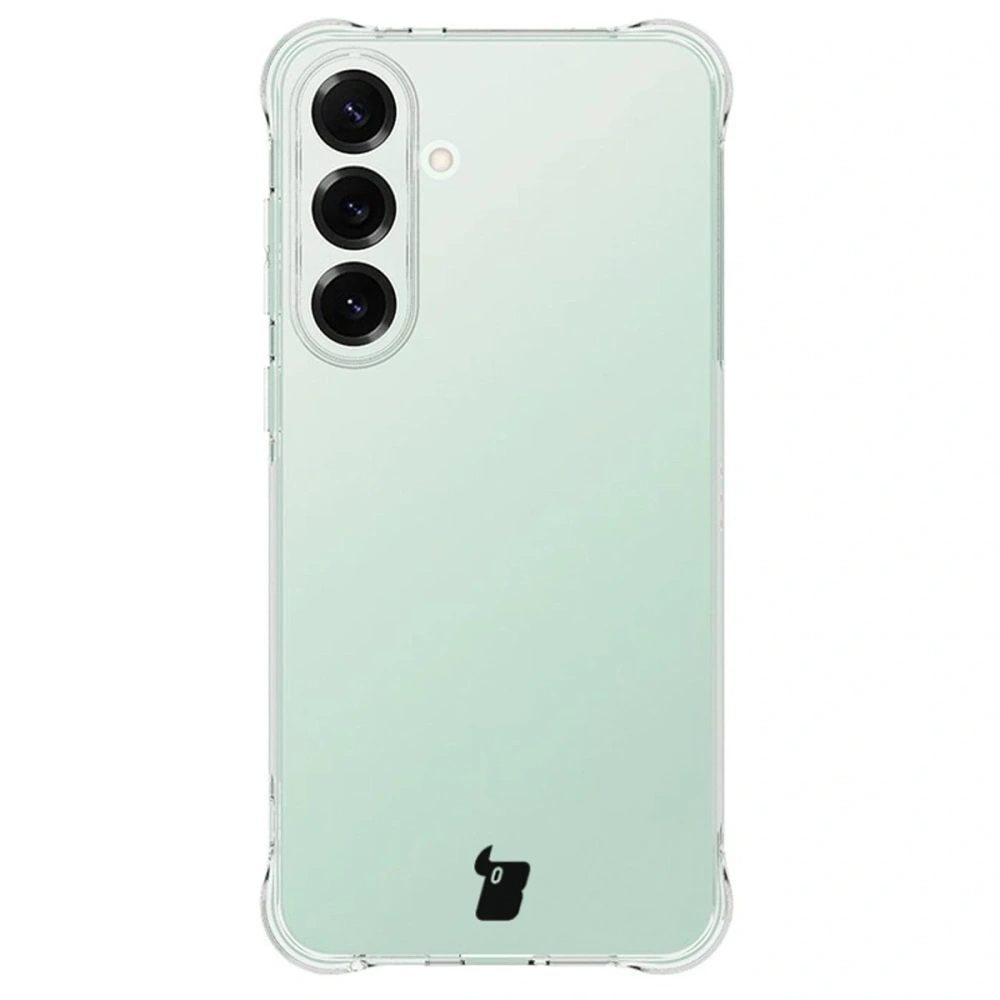 Elastyczne etui Bizon Case Salpa do Samsung Galaxy S25 FE przezroczyste