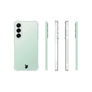 Elastyczne etui Bizon Case Salpa do Samsung Galaxy S25 FE przezroczyste
