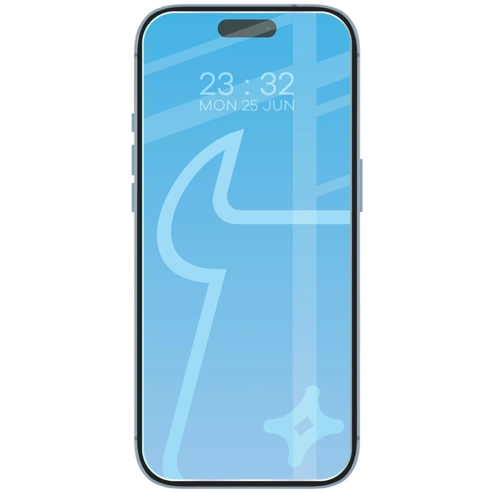 Szkło hartowane Bizon Glass Clear 2 do Apple iPhone Air