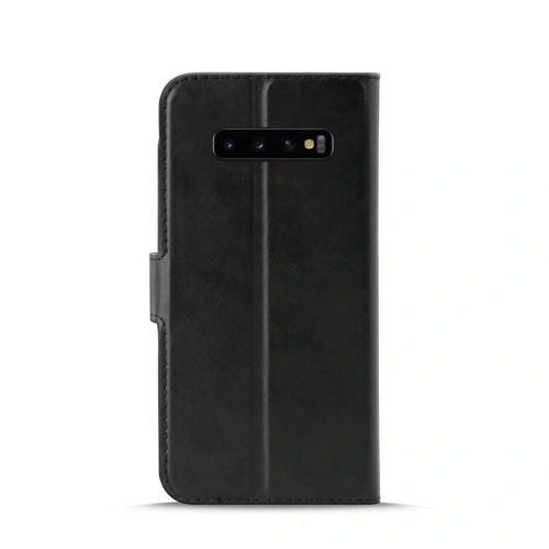 Kup Etui PURO Booklet Wallet Case Samsung Galaxy S10+ Plus kártyatartókkal + állvány (fekete) - PUR020BLK - {ean13} - Sklep Home Screen