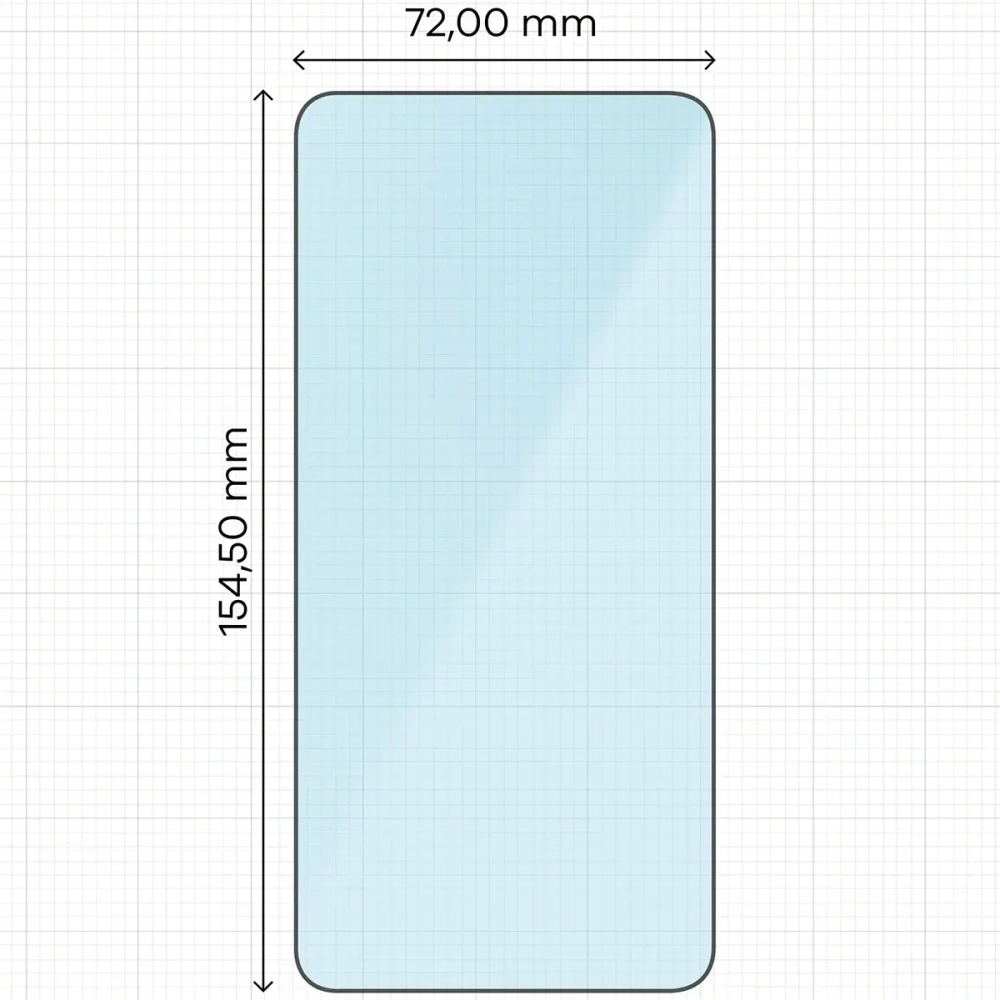 Szkło ochronne 2.5D Bizon Smart Glass do Samsung Galaxy S25+ Plus