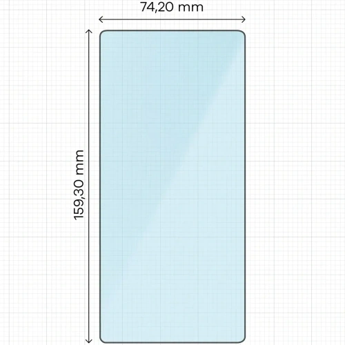 Szkło ochronne 2.5D Bizon Smart Glass do Samsung Galaxy S25 Ultra