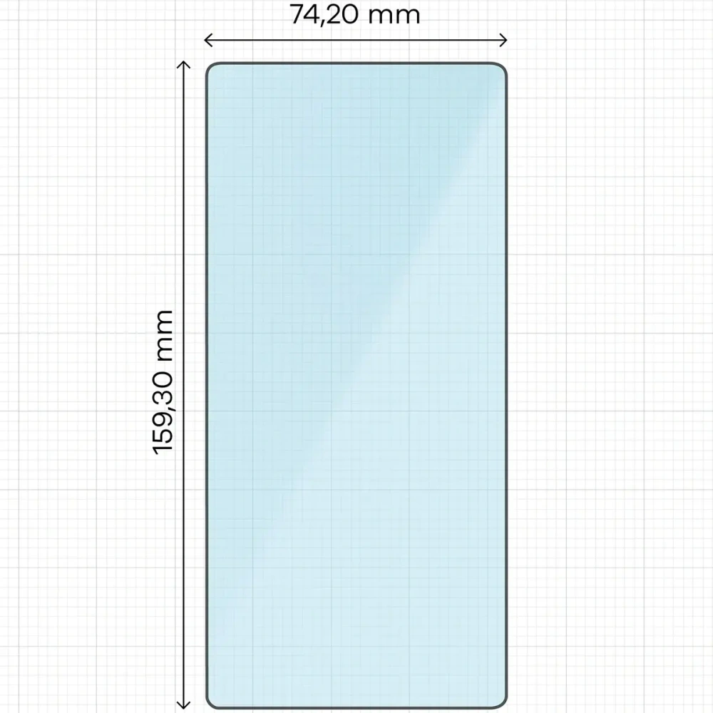 Szkło ochronne 2.5D Bizon Smart Glass do Samsung Galaxy S25 Ultra