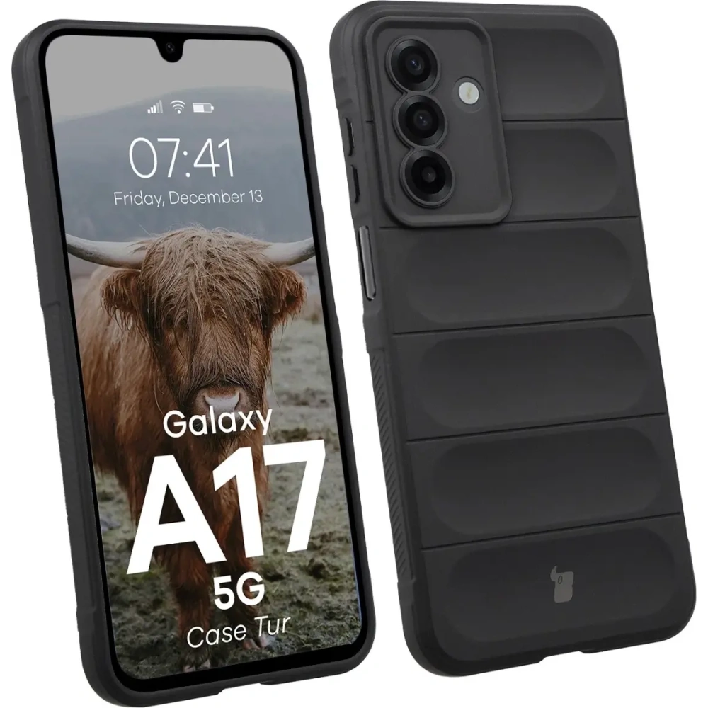 Pancerne etui Bizon Case Tur do Samsung Galaxy A17 5G czarne