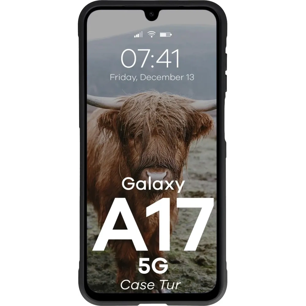 Pancerne etui Bizon Case Tur do Samsung Galaxy A17 5G czarne