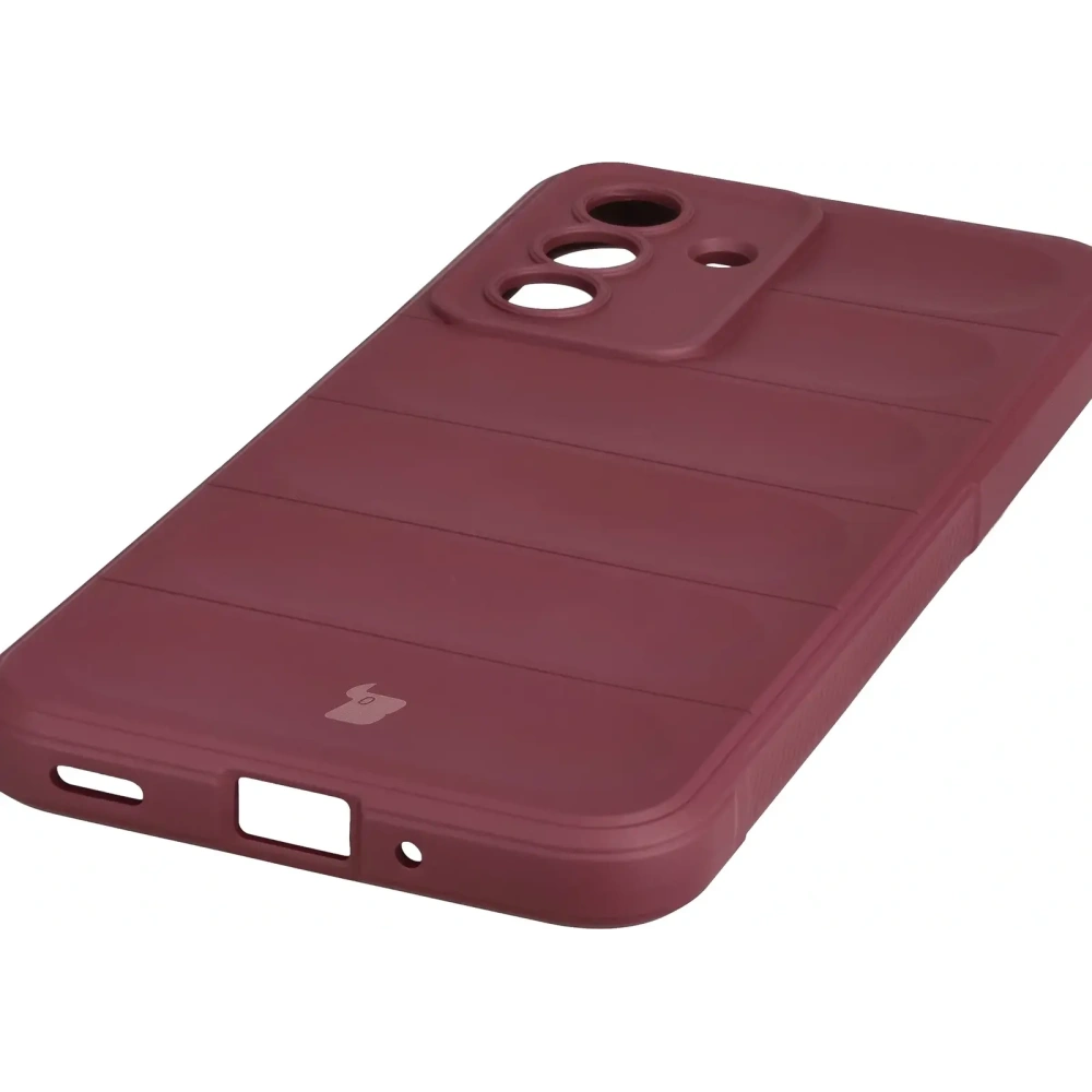 Pancerne etui Bizon Case Tur do Samsung Galaxy A17 5G burgundowe