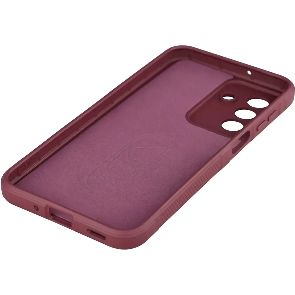Pancerne etui Bizon Case Tur do Samsung Galaxy A17 5G burgundowe