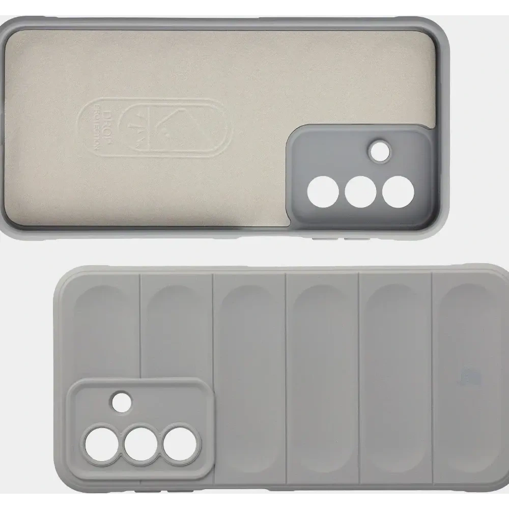 Pancerne etui Bizon Case Tur do Samsung Galaxy A17 5G jasnoszare