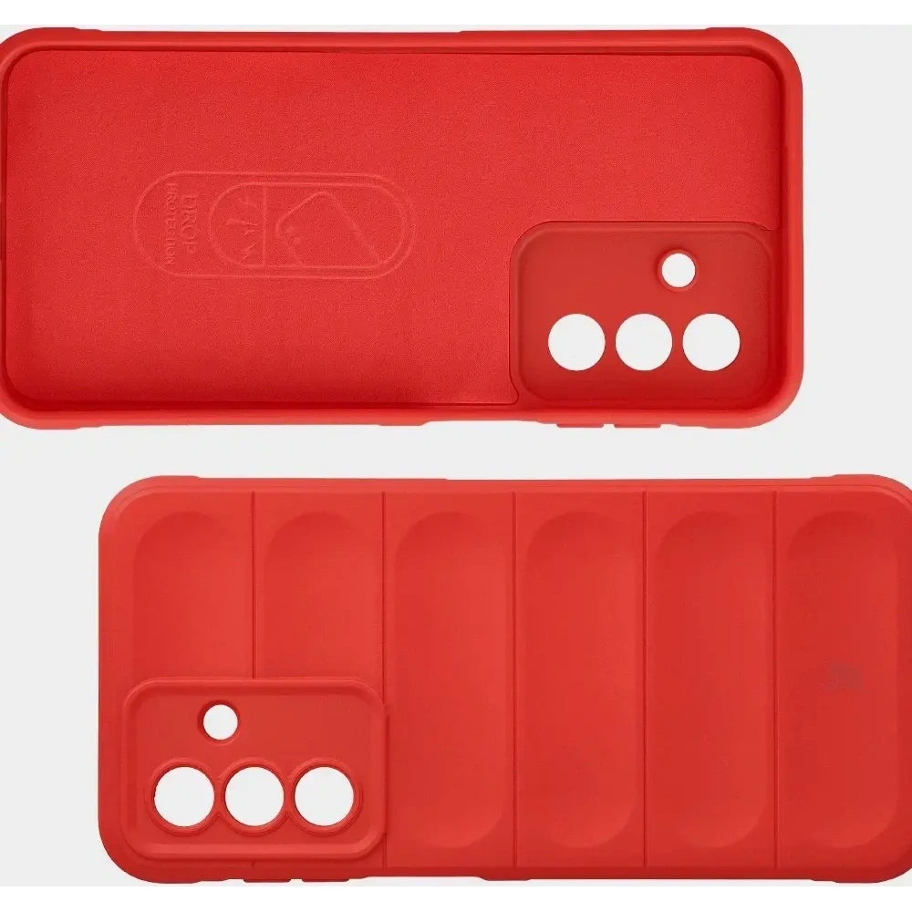 Pancerne etui Bizon Case Tur do Samsung Galaxy A17 5G czerwone