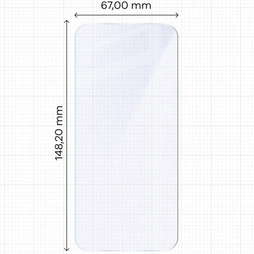 Elastyczne szkło hybrydowe Bizon Glass Mule do Google Pixel 10