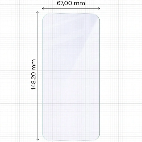 Elastyczne szkło hybrydowe Bizon Glass Mule do Google Pixel 10 Pro