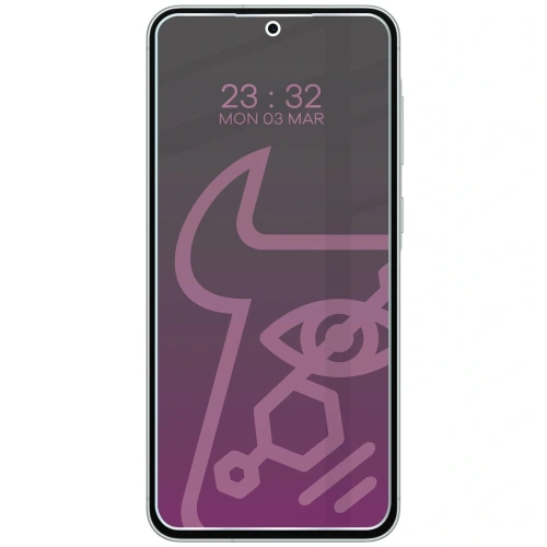 Prywatyzujące szkło hybrydowe Bizon Glass Mule Shadow do Samsung Galaxy A56 5G matowe