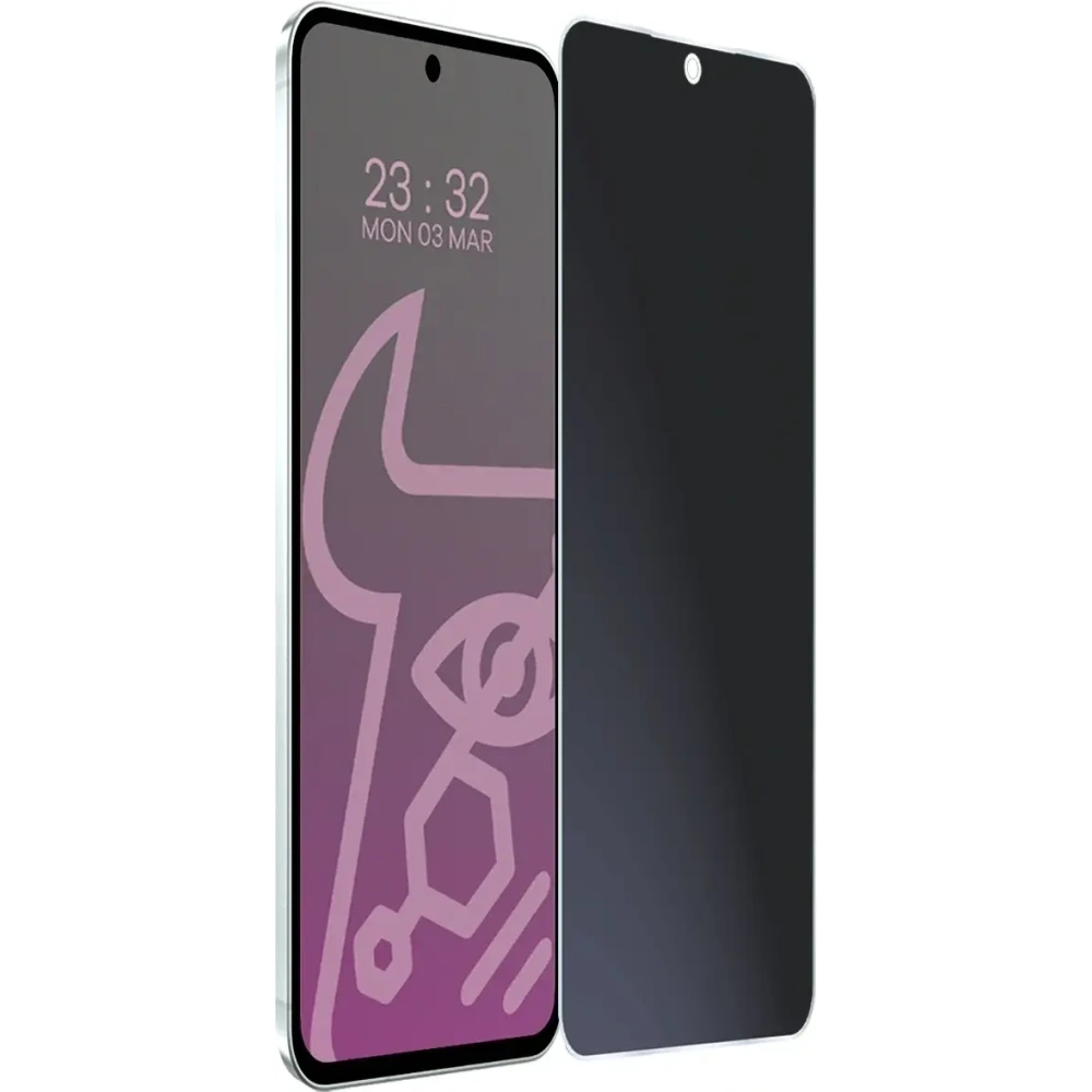 Prywatyzujące szkło hybrydowe Bizon Glass Mule Shadow do Samsung Galaxy A56 5G matowe