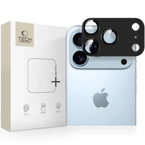 Osłona aparatu Tech-Protect Camfull Fit+ do Apple iPhone 17 Pro Black