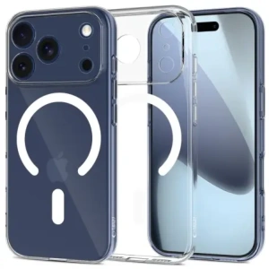 Etui Tech-Protect Flexair MagSafe do Apple iPhone 17 Pro Clear