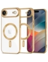 Etui Tech-Protect MagFlex MagSafe do Apple iPhone 17 Air Shiny Gold