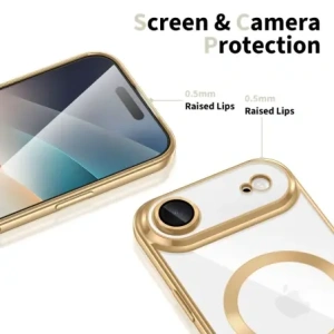 Etui Tech-Protect MagFlex MagSafe do Apple iPhone 17 Air Shiny Gold
