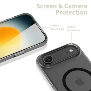 Etui Tech-Protect Magslim MagSafe do Apple iPhone 17 Air Matte/black
