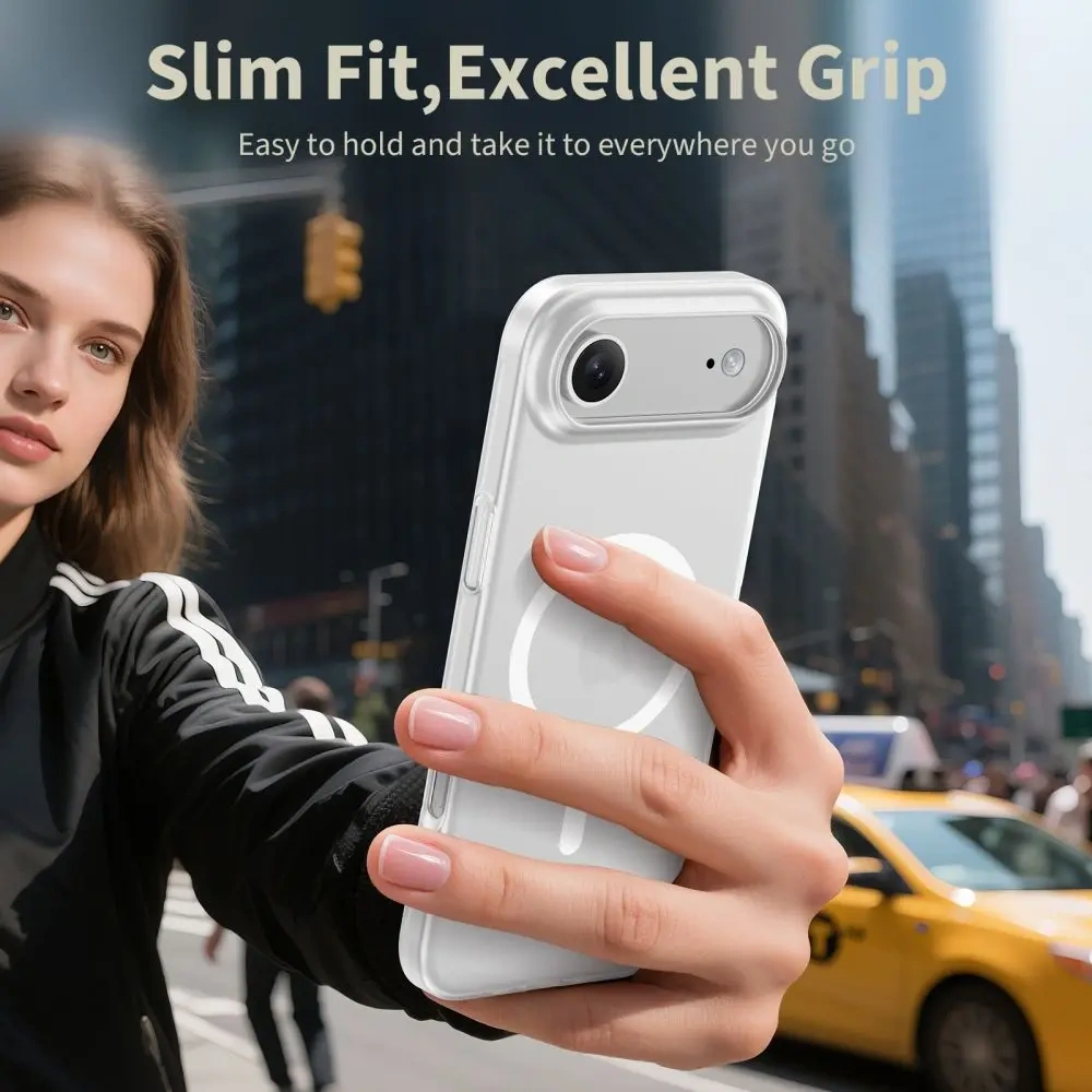 Etui Tech-Protect Magslim MagSafe do Apple iPhone Air Matte/white