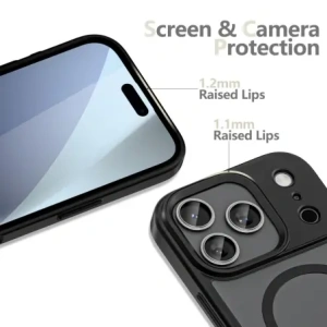 Etui Tech-Protect Magmat Xt 4-set MagSafe do Apple iPhone 17 Pro Matte Black