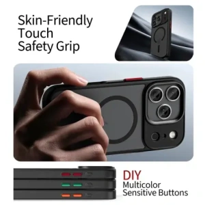 Etui Tech-Protect Magmat Xt 4-set MagSafe do Apple iPhone 17 Pro Matte Black