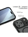Etui Tech-Protect Magmat Xt 4-set MagSafe do Apple iPhone 17 Pro Max Matte Black