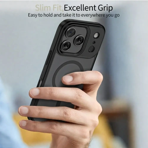 Etui Tech-Protect Magmat Xt 4-set MagSafe do Apple iPhone 17 Pro Max Matte Black