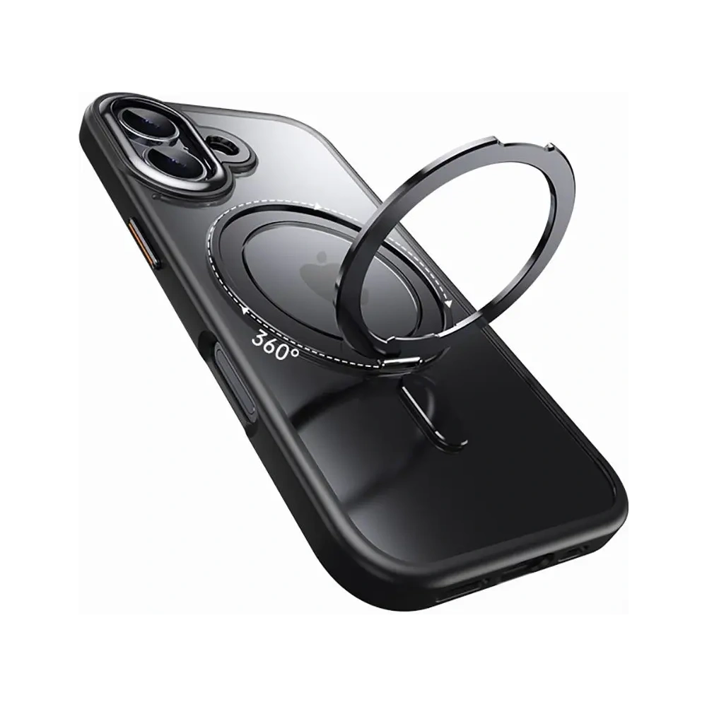 Etui Tech-Protect Magring MagSafe do Apple iPhone 17 Matte Black