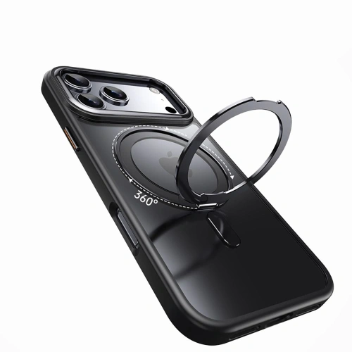 Etui Tech-Protect Magring MagSafe do Apple iPhone 17 Pro Max Matte Black